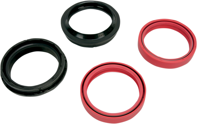 Moose Offroad 43mm Fork Seal Kit (Part #56-126) – Durable Triple-Lip Design with Dust Wipers