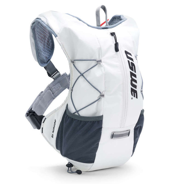 USWE Nordic Winter Hydration Pack 10L - Cool White for Cold Weather Sports