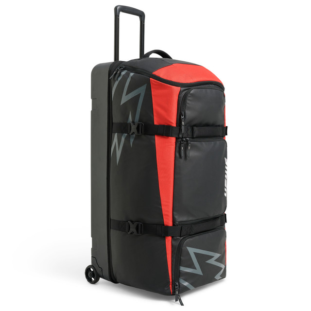 Storage is key when it comes to an athlete gear trolley bag, and the BUDDY 150L has plenty. There are four key compartments - a boot and knee brace pocket with a waterproof liner, padded helmet section, goggle vault, and a generously sized main co...