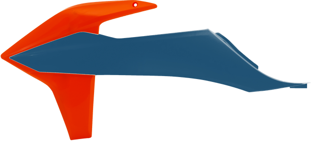 ACERBIS Radiator Shrouds for KTM 16 Orange/Blue - OEM Quality Fit