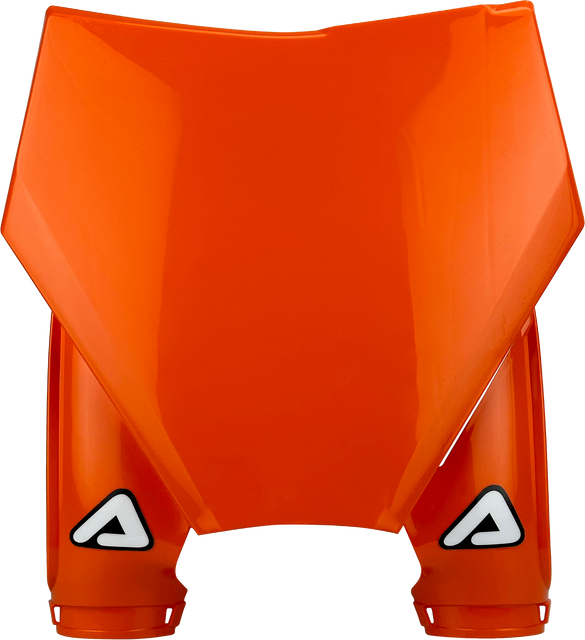 Acerbis Front Number Plate for KTM in Bright Orange - Part 2983165226