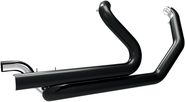 Khrome Werks Aggressor 2-Into-1-Into-2 Header with Heat Shields for Harley-Davidson - Part 200800A