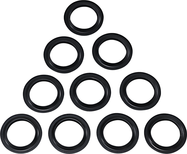 DRAG SPECIALTIES 57-115-10 Fork Dust Seals for 41 mm Forks – 10-Pack