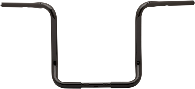 BURLY BRAND 1-1/4 inch Bagger Ape Hanger Handlebar - TBW - 15 inch - Black B12-2002B