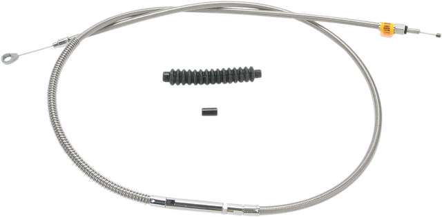 BARNETT High-Efficiency Stainless Steel Clutch Cable for Harley-Davidson Dyna '93-'03 – Part 1023010006HE