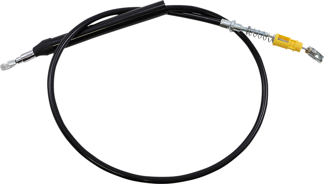 LA Choppers Black Vinyl Clutch Cable - Quick Connect for 15-17 Inch Ape Hanger Handlebars on 2018-2021 Softail Models (Part LA-8155C16B)