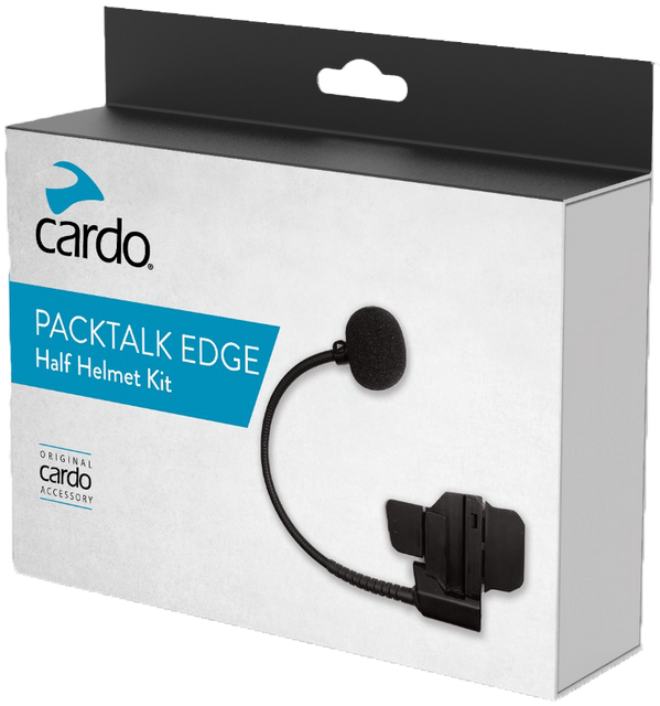 CarDo Packtalk Edge Half Helmet Kit - Model ACC00013 with JBL Sound and Interchangeable Microphones