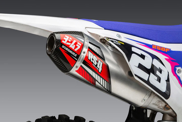 Yoshimura RS-4 Slip-On Exhaust for Yamaha YZ250F - Part Number 231032D320