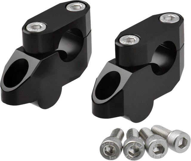 ZETA Offset Handlebar Riser Kit 20mm/26mm for Oversized and Standard Bars