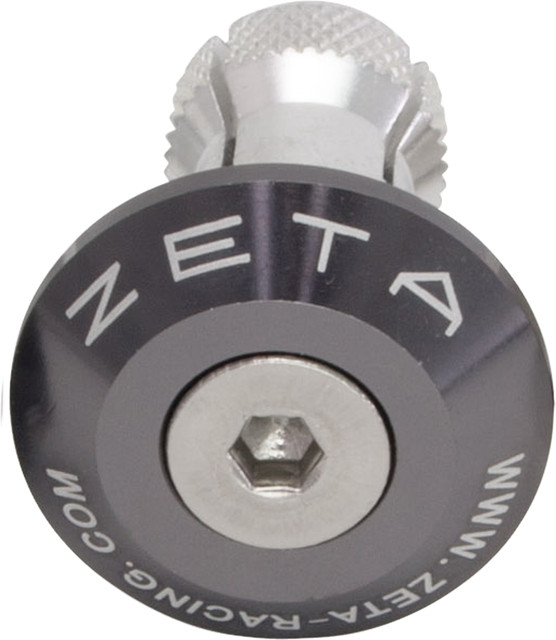 ZETA Bar End Plug Titanium ZE48-7103 for Motorcycle Handlebars