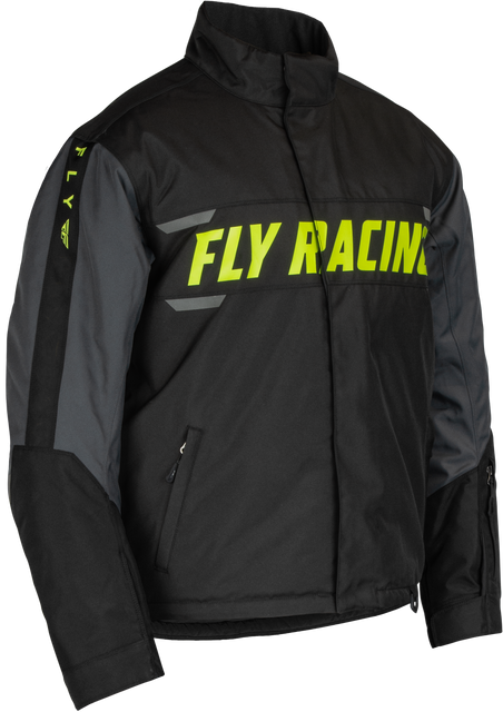 Outpost Jacket Black/Grey/Hi Vis Xl