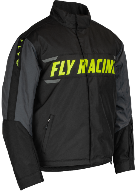 Outpost Jacket Black/Grey/Hi Vis 3x
