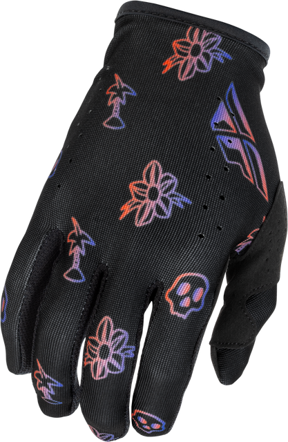 Lite Outline Gloves Black/Red/Purple Xl