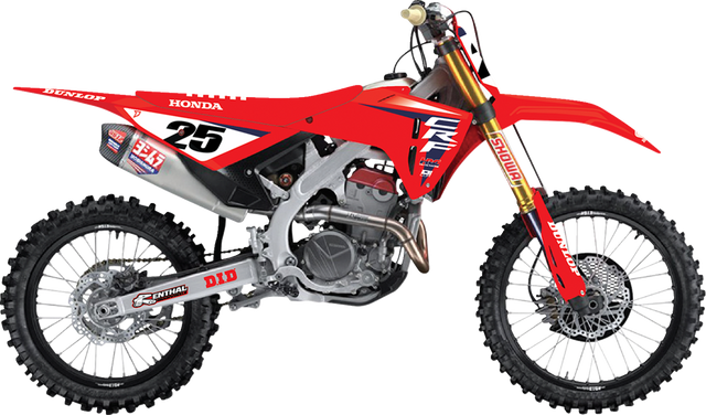 D'COR VISUALS Graphic Kit - '25 HRC Honda - CRF150R 20-10-205