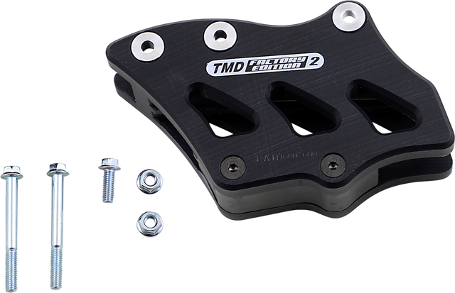 T.M. DESIGNWORKS Chain Guide - Black - Suzuki/Yamaha RCG-SY2-BK