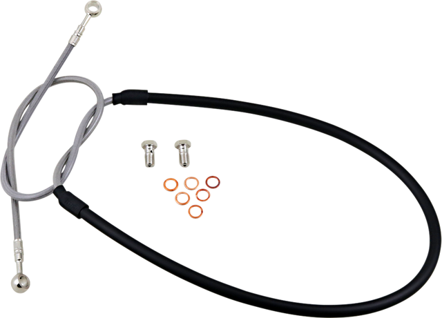 GBRAKES Brake Line Kit - Stainless Steel FK003D344-1