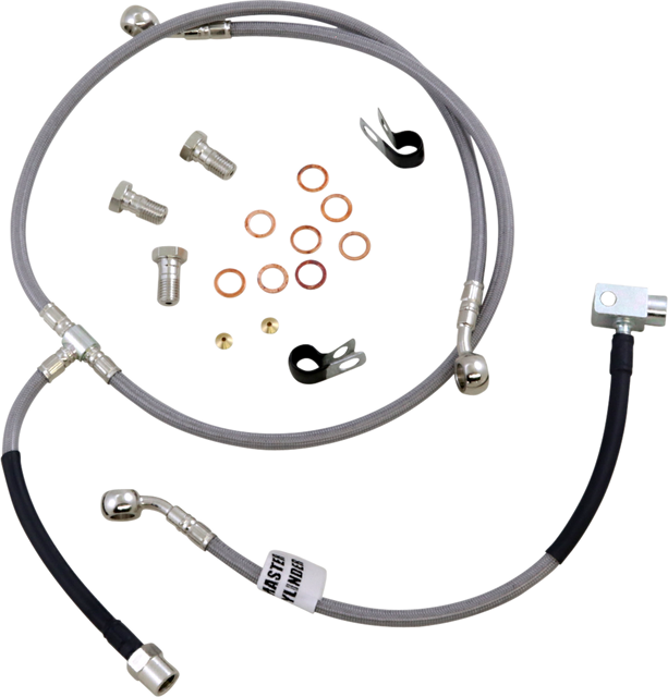 GBRAKES Brake Line - Stainless Steel FK003D785-4