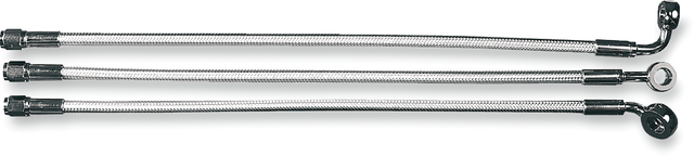 MAGNUM SHIELDING Brake Line - 90/90° - 42" - Sterling Chromite II 36242SW