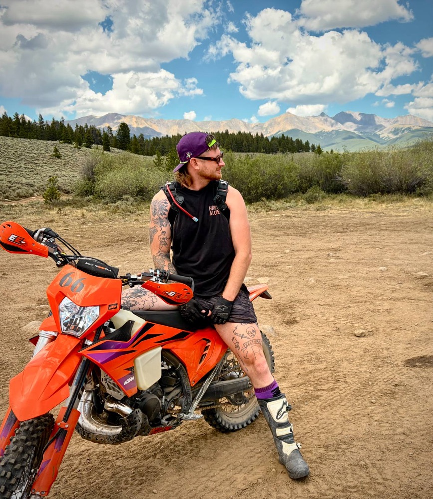 Corban, founder of Mad Lads Moto