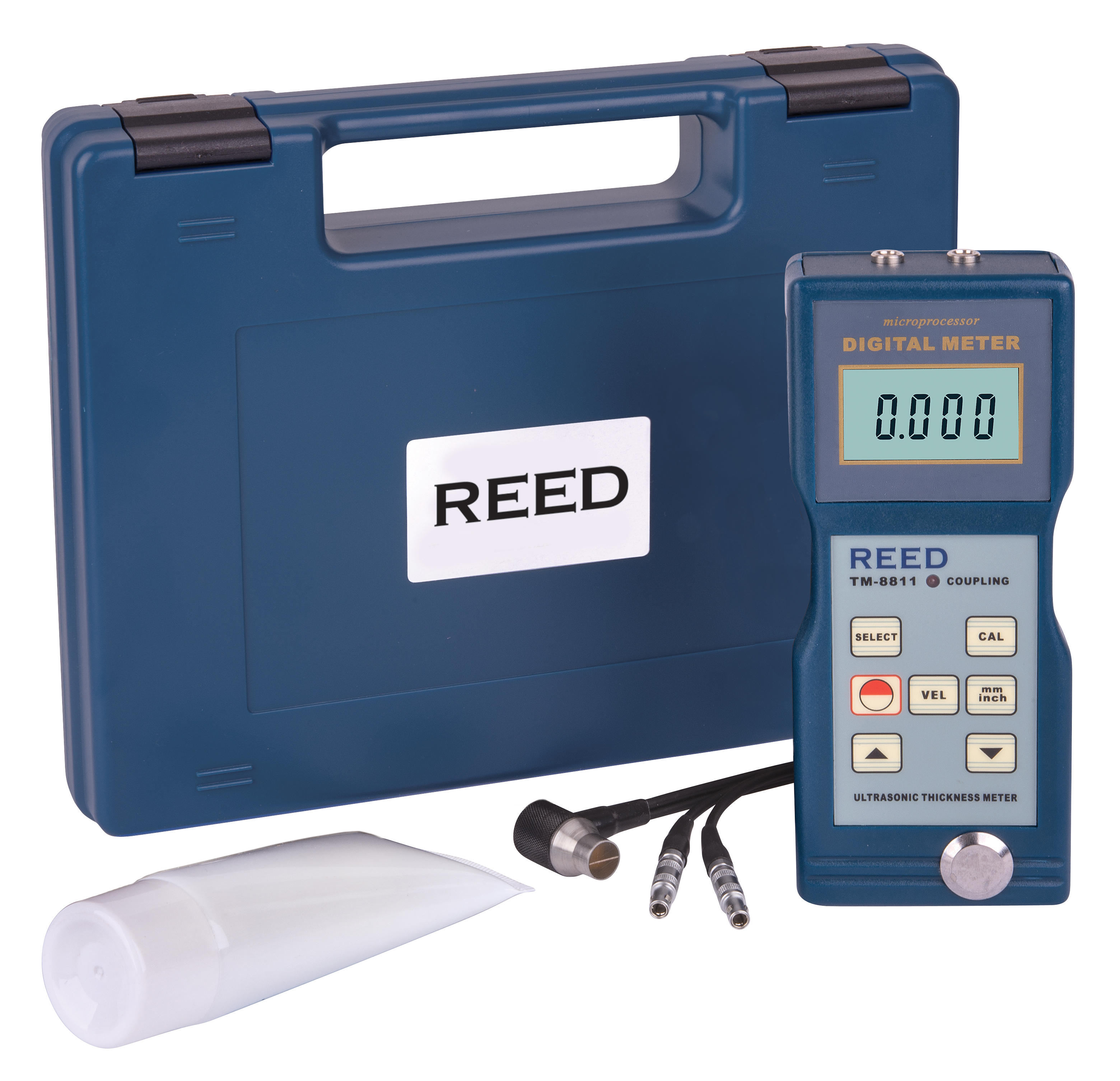 REED TM-8811 Ultrasonic Thickness Gauge - Electro-Technic Products