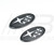 Subie Bros Carbon Fiber Front and Rear Star Badge Emblem for 2015-2021 WRX/STI