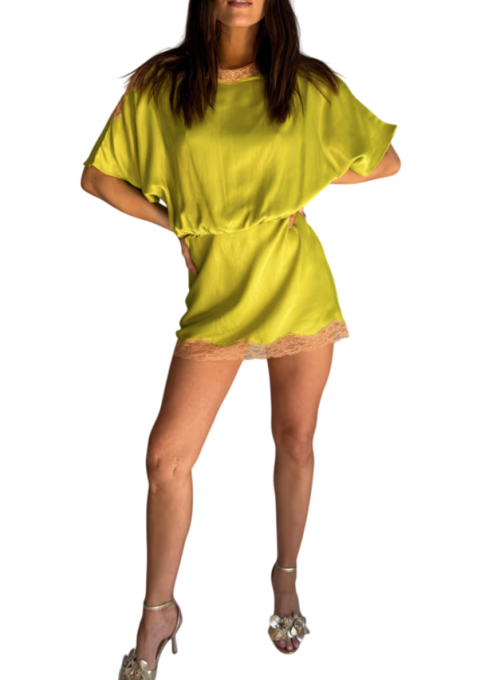 olive lace mini tilly dress Never Fully Dressed - Olive Lace Mini Tilly Dress