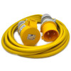110 volt 32 amp Yellow 4mm2 Site Extension Lead 110 volt 32 amp Yellow 4mm2 Site Extension Lead