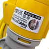 110 volt 32 amp Yellow 4mm2 Site Extension Lead 110 volt 32 amp Yellow 4mm2 Site Extension Lead
