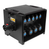 HDIUK - Merz A80BLK 63A 3-phase to 230 Volt Professional Distribution Console 6 x 16A 3 x 32A RCBO
