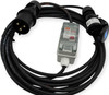 230 Volt 32A to 16A Cable, In-line RCBO RCD MCB Protection