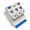 Three-Phase 3-Way Switch C16 16 Amp MCB Breaker