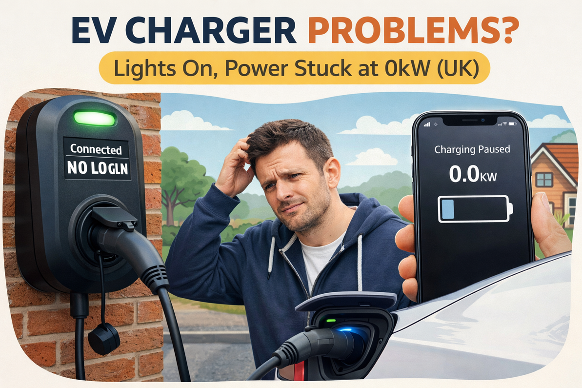 Why Your EV Won’t Charge When You Plug It In (New-Build Smart Charger Off-Peak Explained)