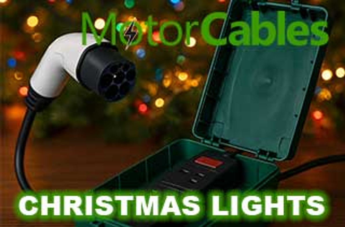 Power Your Christmas Lights from Your EV Charger – The Safe & Smart Way