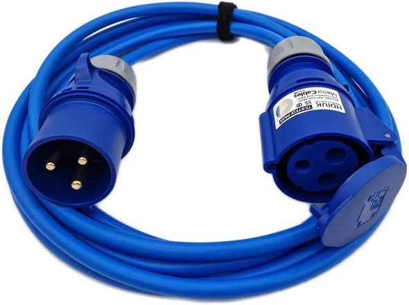 CEE 32 Amp 230 Volt Extension Lead Hookup Cable