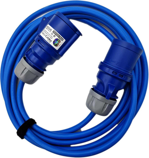 32 Amp Mains Power Hook Up Cable Extension Lead