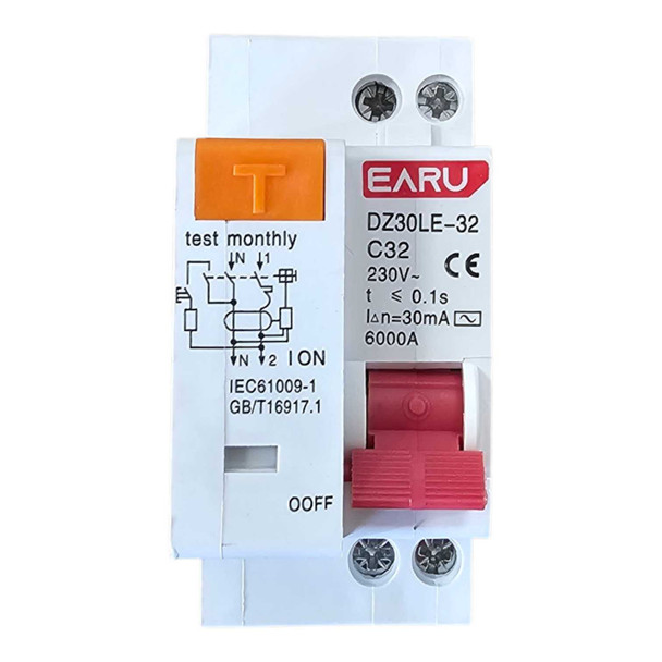EARU DZ30LE-32 RCBO 230V