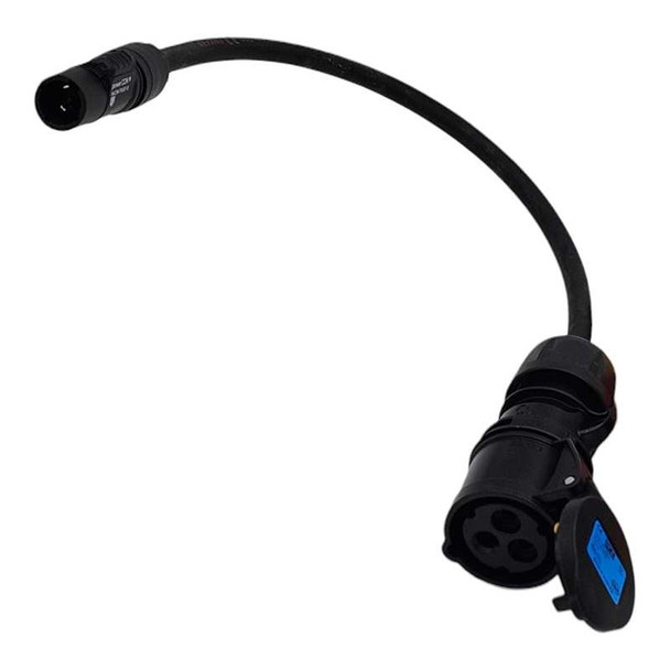 PowerCon True1-S Plug 16A Black CEE Connector Converter