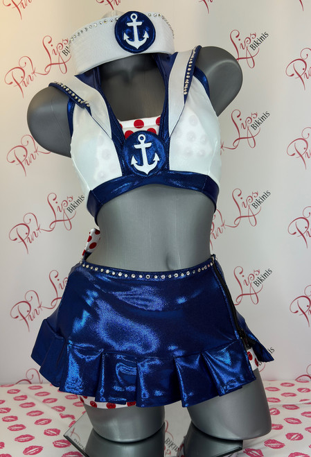 Swarovski Luxury Pinklips Costume, Made in Canada