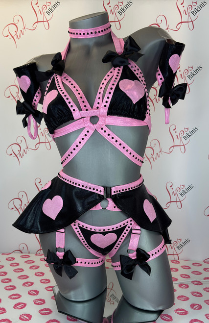Swarovski Pinklips Costume, Made in Canada