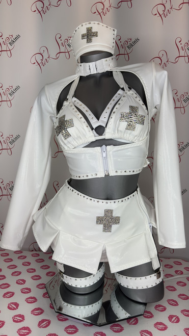 Swarovski Luxury Pinklips Costume, Made in Canada