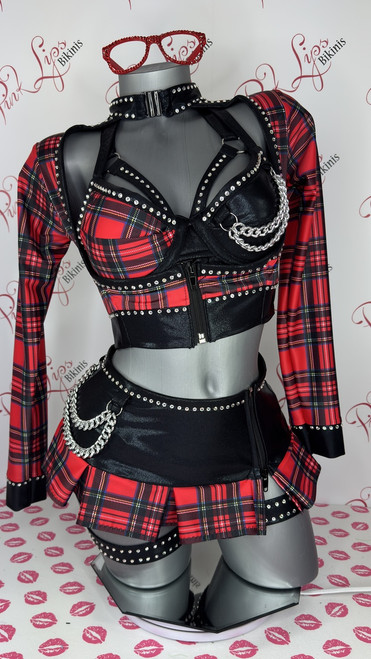 Swarovski Pinklips Costume, Made in Canada