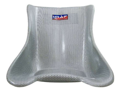 IMAF Racing Seat, F12 Silver, Flat Bottom, D4 Medium Flex