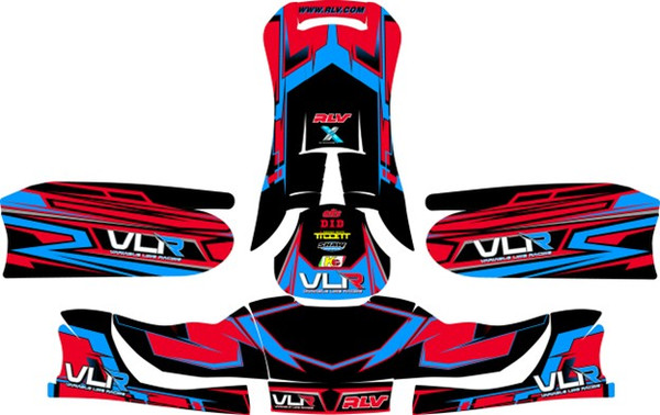 VLR EMERALD BODYWORK 509 NOSE & PANEL W/507 PODS GRAPHIC PACKAGE, 2025 STYLE