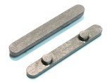 PKT 8 x 60MM Birel Key / PKT Axle W/2 6MM Pegs