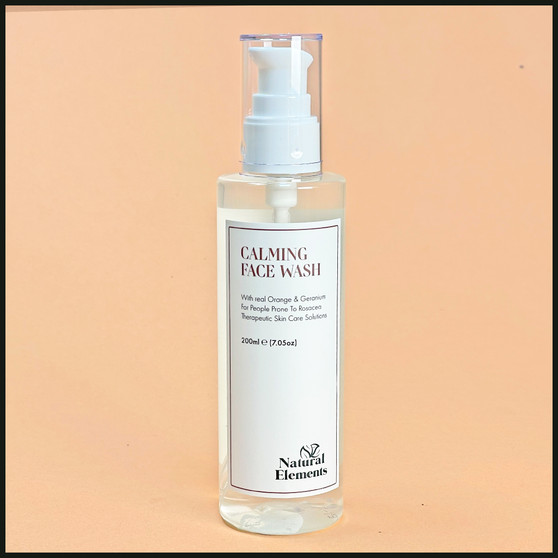 Calming Face Wash Suitable for People Prone to Redness or Sensitivity from Rosacea 200ml