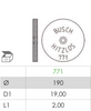 Busch Fig.771 HITZLOS 12Pieces