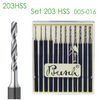 Busch Fig.203HSS HIGH-SPEED STEEL Set 005-016