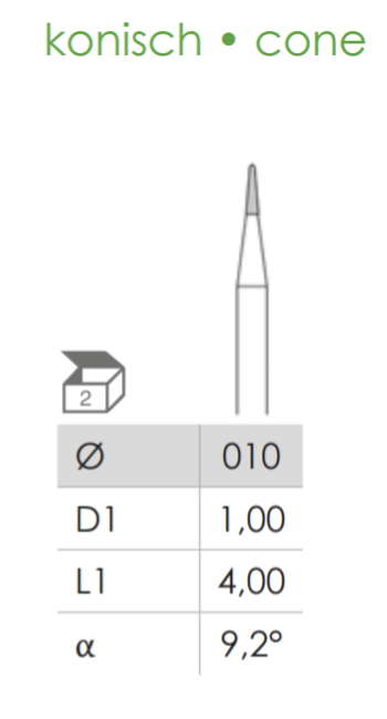 Busch Fig.23SRF CARBIDE 2Pieces