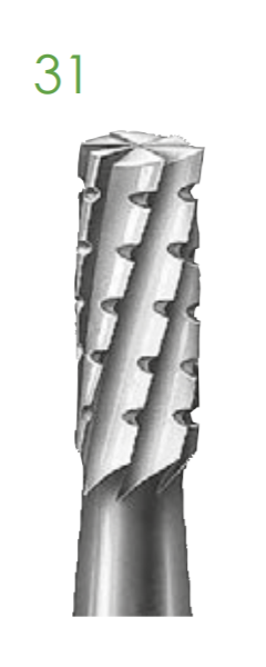 Busch Fig.31 Carbide 6Pieces