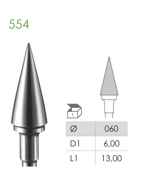 Busch Carbide STARLIGHT-Polishers 1Piece
